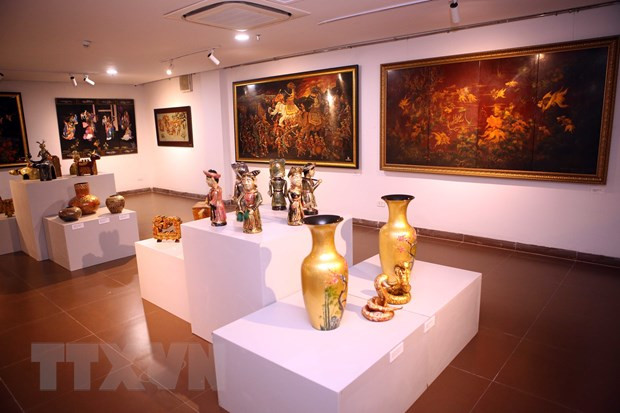 Triển lãm các sản phẩm sơn mài Việt Nam tại Bảo tàng Đà Nẵng